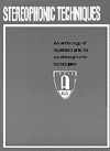 AES Anthology Stereophonic Techniques